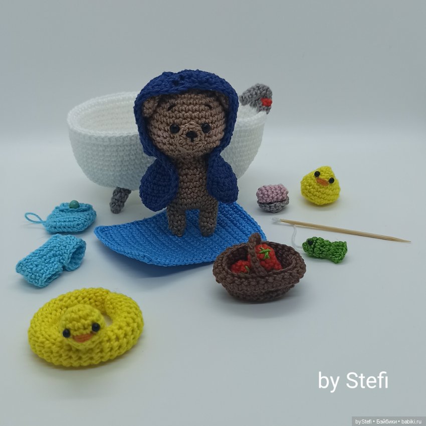 Связала набор из мини-деталек