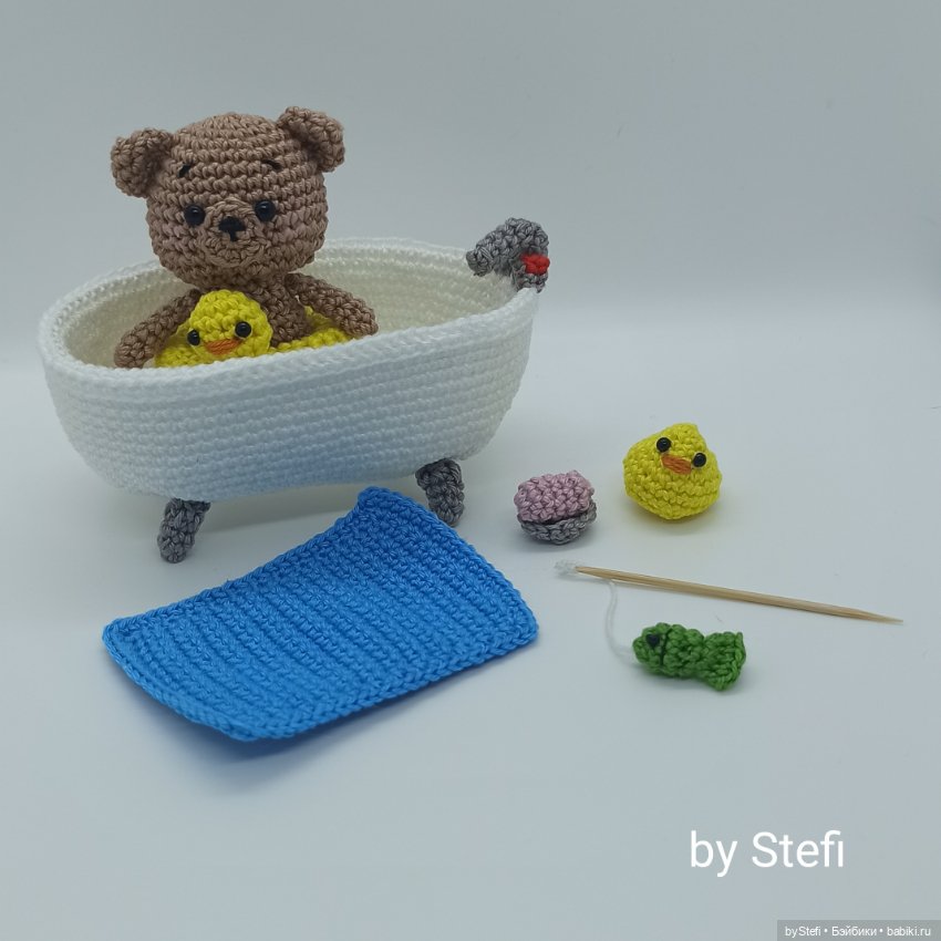 Связала набор из мини-деталек