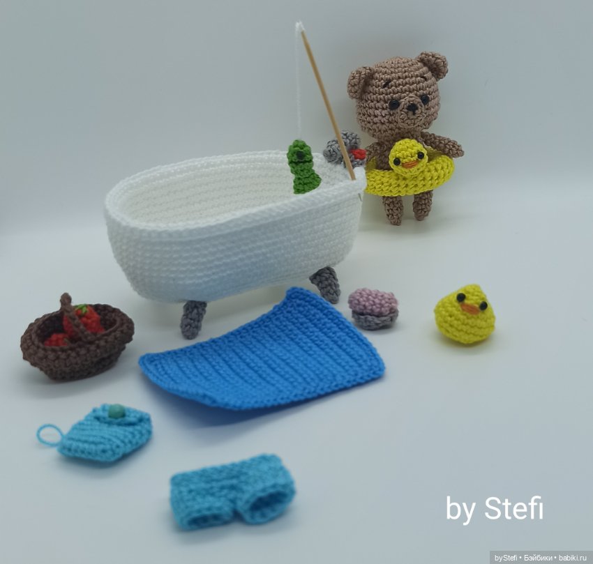 Связала набор из мини-деталек