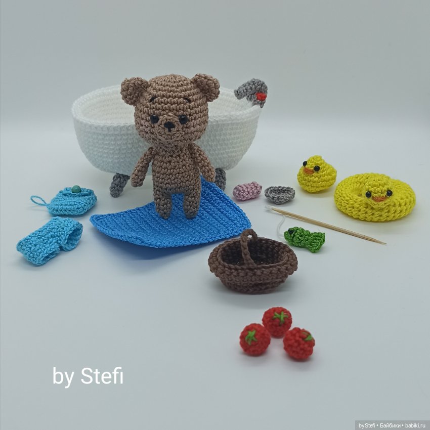 Связала набор из мини-деталек