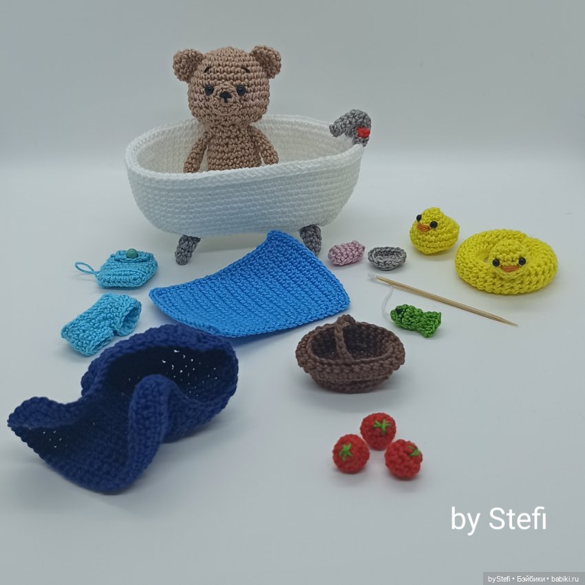 Связала набор из мини-деталек