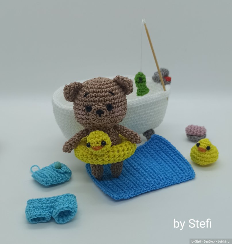 Связала набор из мини-деталек