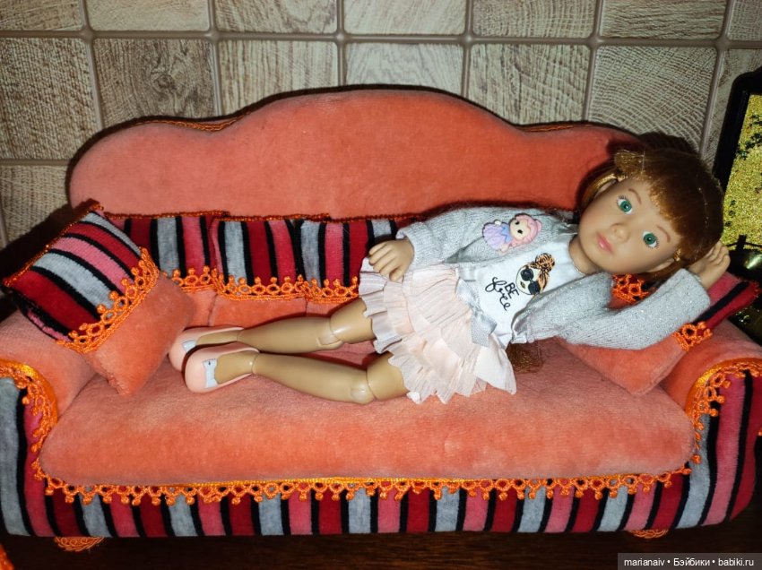 Набор мягкой мебели Апельсиновый джем (фото 5)