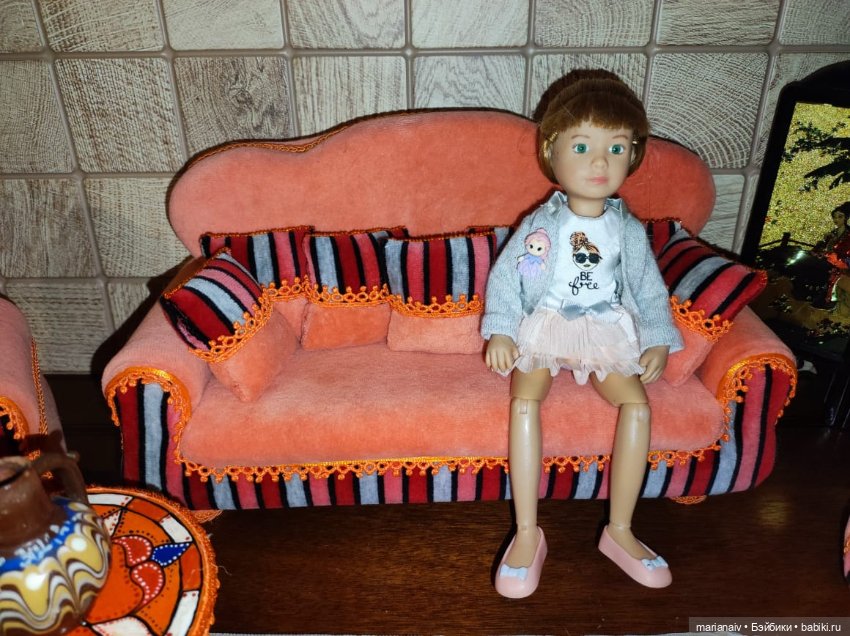 Набор мягкой мебели Апельсиновый джем (фото 6)