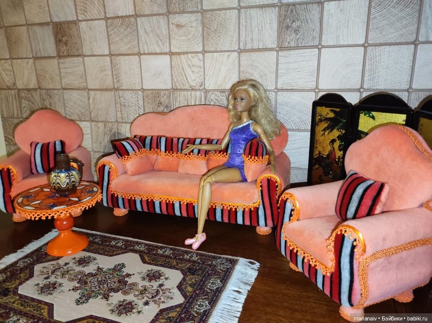 Набор мягкой мебели Апельсиновый джем (фото 9)