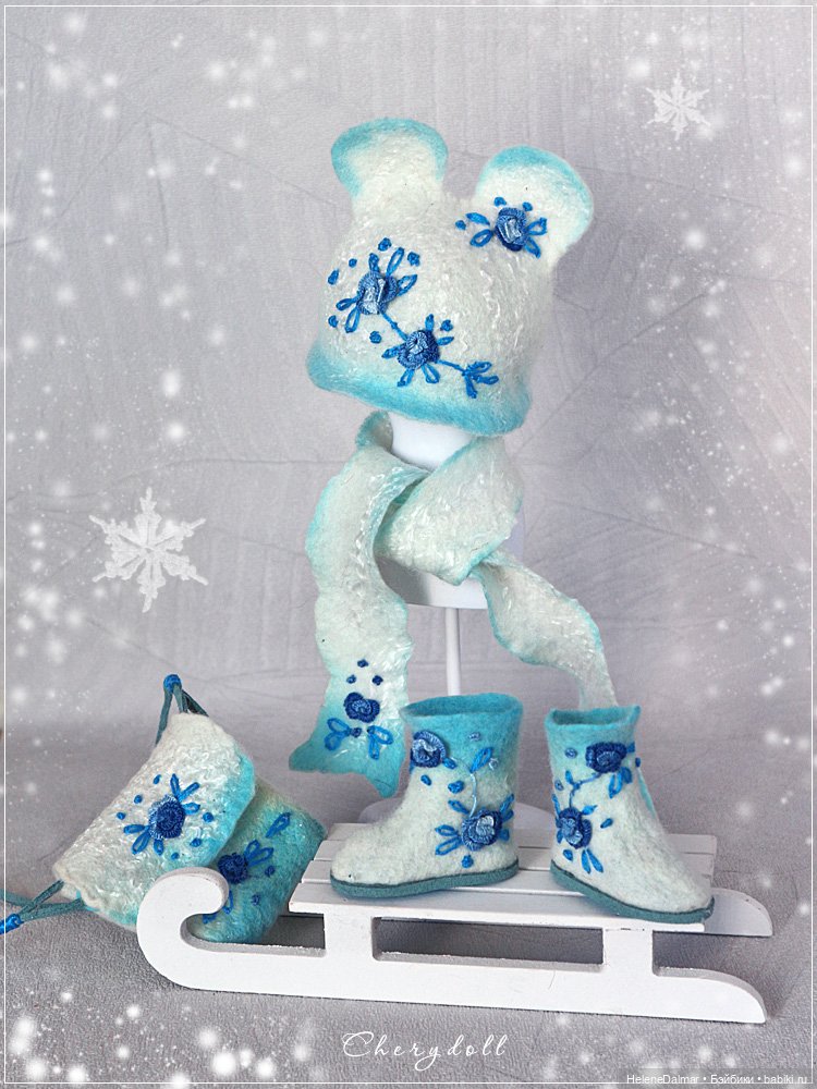 Валяние для кукол — Одежда и обувь для кукол своими руками: фото