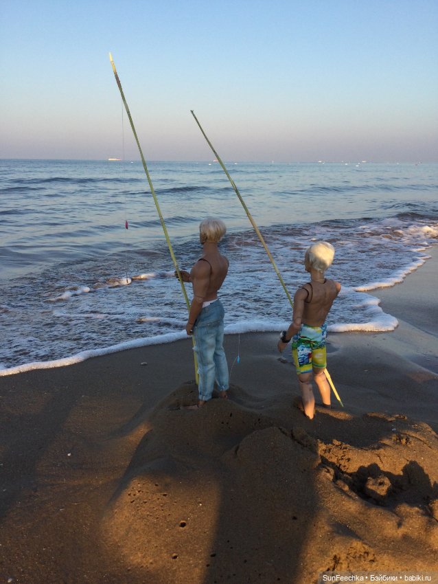 Последнее мероприятие в отпуске. Матвей Сергеевич и ПинкЛау на рыбалке в Турции (фото 3)