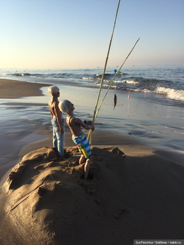 Последнее мероприятие в отпуске. Матвей Сергеевич и ПинкЛау на рыбалке в Турции (фото 5)