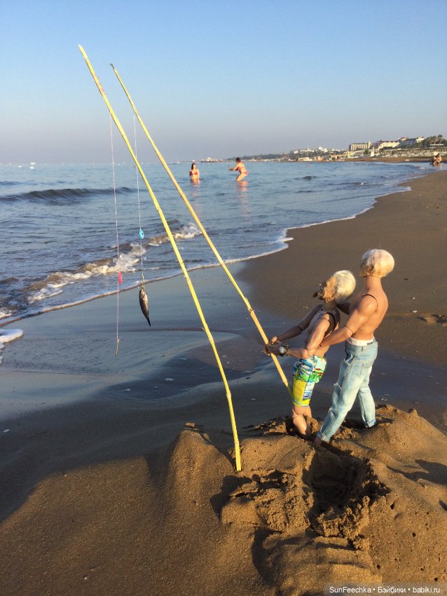 Последнее мероприятие в отпуске. Матвей Сергеевич и ПинкЛау на рыбалке в Турции