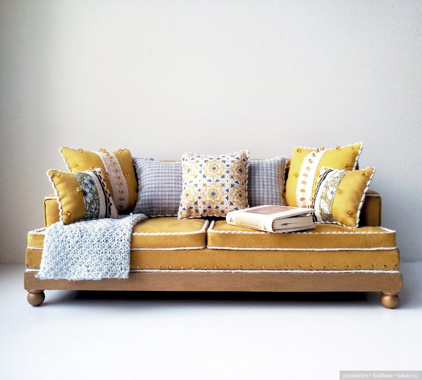 А лето цвета — Мебель для кукол и домиков: фото