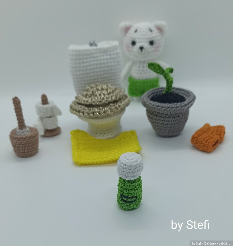 Покажу ещё один наборчик. Мишка и его трон