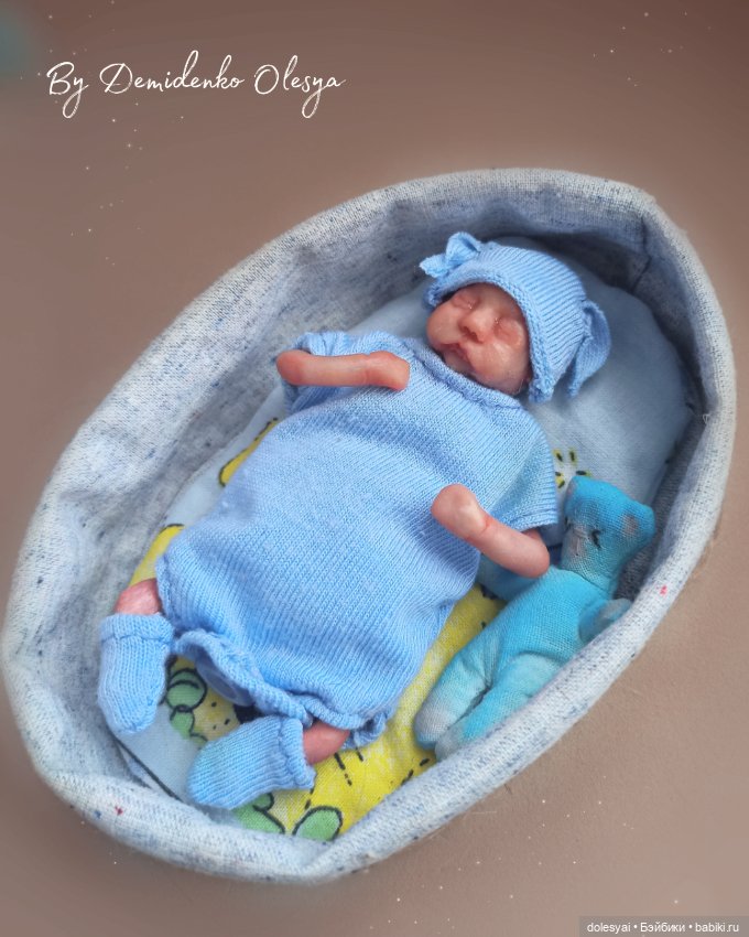 ООАК кукла младенец Ванюша (фото 3)