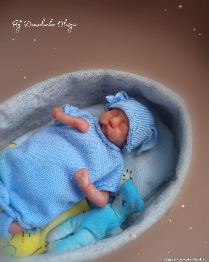 ООАК кукла младенец Ванюша (фото 4)
