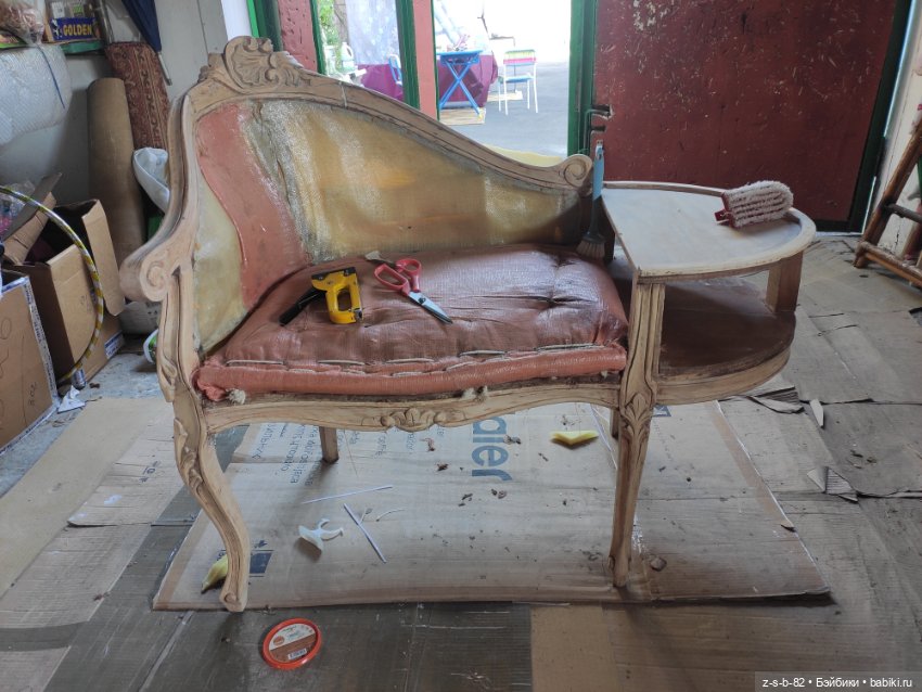 Диван для любимой куклы — Мебель для кукол и домиков: фото (фото 2)