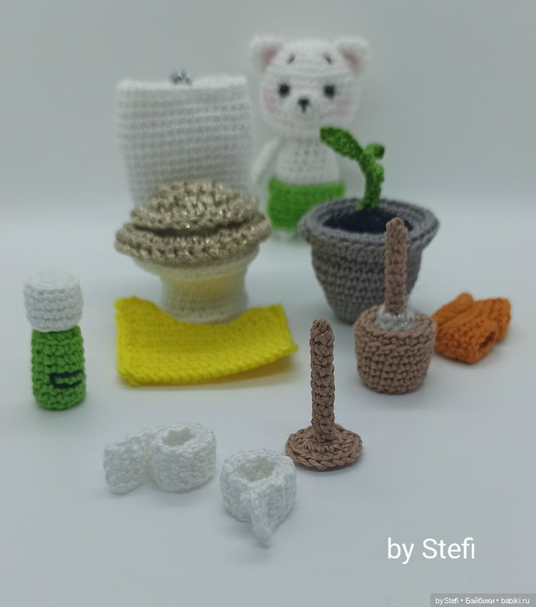 Покажу ещё один наборчик. Мишка и его трон