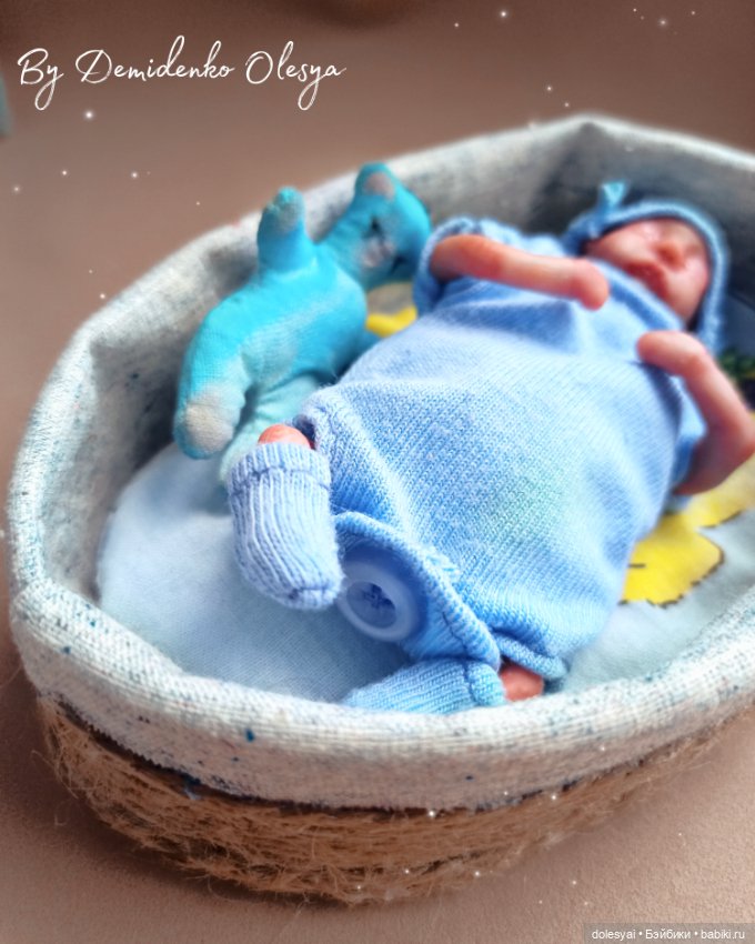 ООАК кукла младенец Ванюша (фото 2)