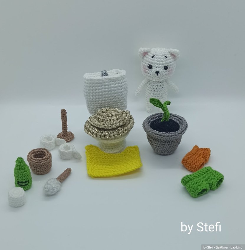 Покажу ещё один наборчик. Мишка и его трон