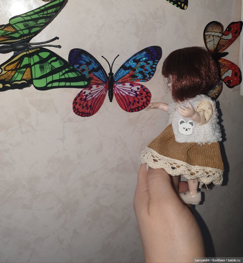 Любовь к бабочкам — Разные шарнирные куклы (не БЖД): редкие (фото 4)