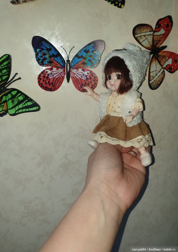 Любовь к бабочкам — Разные шарнирные куклы (не БЖД): редкие (фото 3)