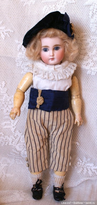 Маленький художник — Редкие антикварные куклы и реплики: воск (фото 4)