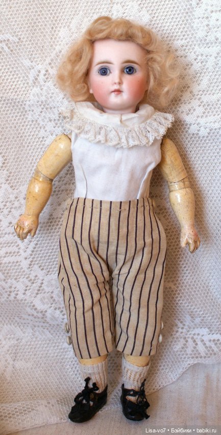 Маленький художник — Редкие антикварные куклы и реплики: воск (фото 5)