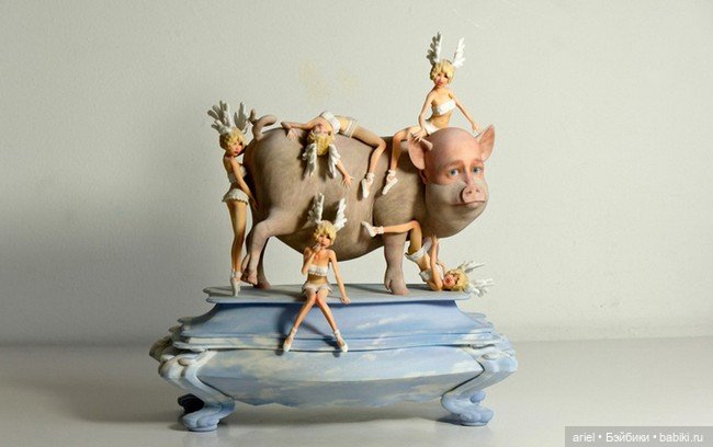 Оригинальные скульптуры от Эрик ван Страатен (Eric Van Straaten) (фото 10)