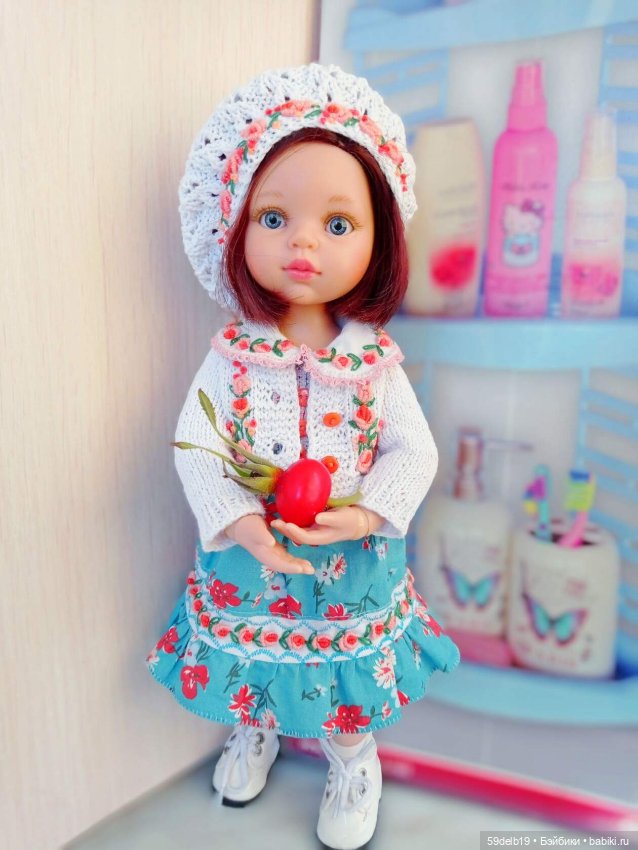 Паолочки с шиповником — Куклы Paola Reina (Паола Рейна): новинки (фото 2)