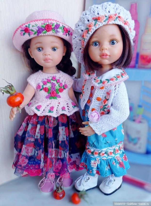 Паолочки с шиповником — Куклы Paola Reina (Паола Рейна): новинки (фото 5)