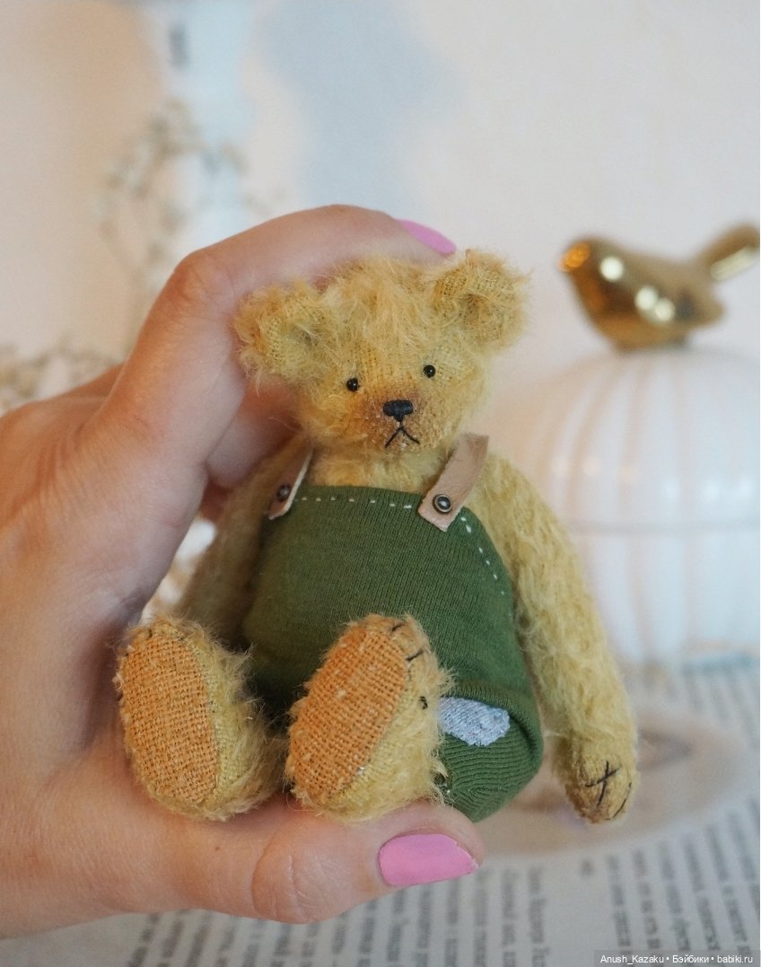 Мишка Эдди — Авторские мишки Тедди и друзья: фото (фото 9)