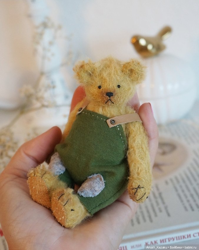 Мишка Эдди — Авторские мишки Тедди и друзья: фото (фото 3)