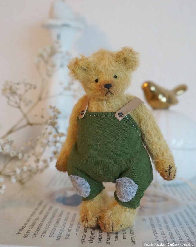 Мишка Эдди — Авторские мишки Тедди и друзья: фото (фото 5)