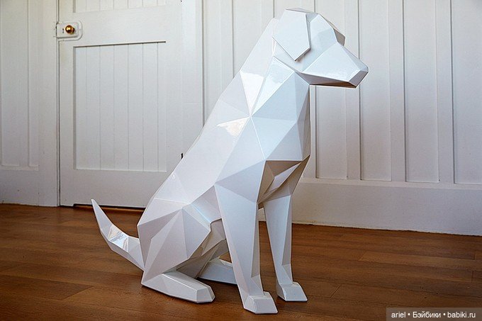 Геометричные скульптуры от Бена Фостер (Ben Foster) (фото 6)