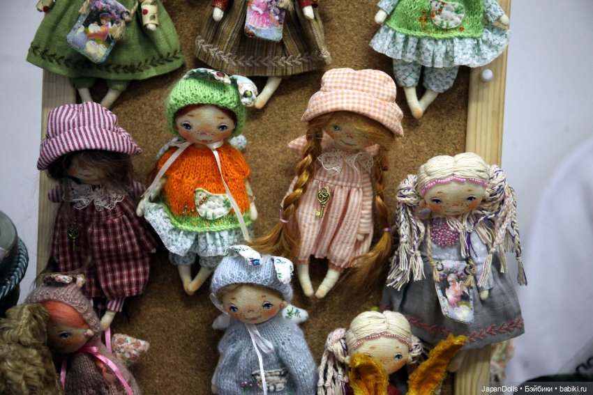 Плюшевая милота Натилии Халикеевой на выставке «Праздник кукол. Кремль в Измайлово» 16.07 – 14.08 2022 года