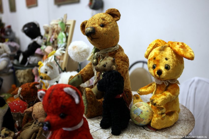 Плюшевая милота Натилии Халикеевой на выставке «Праздник кукол. Кремль в Измайлово» 16.07 – 14.08 2022 года