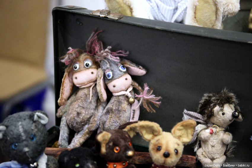 Плюшевая милота Натилии Халикеевой на выставке «Праздник кукол. Кремль в Измайлово» 16.07 – 14.08 2022 года