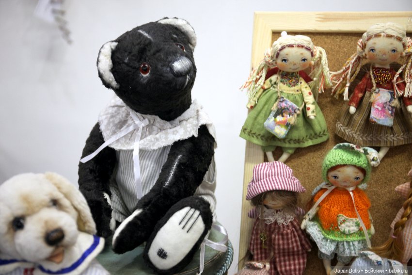 Плюшевая милота Натилии Халикеевой на выставке «Праздник кукол. Кремль в Измайлово» 16.07 – 14.08 2022 года