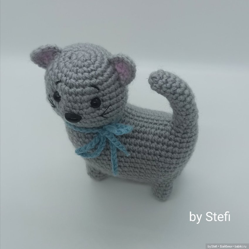 Котофей Котофеевич — Вязаные игрушки и амигуруми: крючком (фото 7)