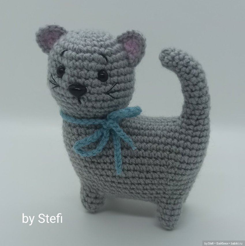 Котофей Котофеевич — Вязаные игрушки и амигуруми: крючком (фото 8)