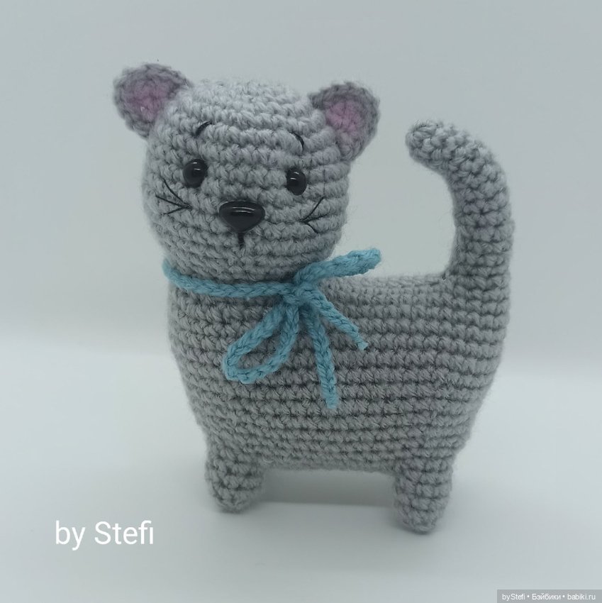 Котофей Котофеевич — Вязаные игрушки и амигуруми: крючком