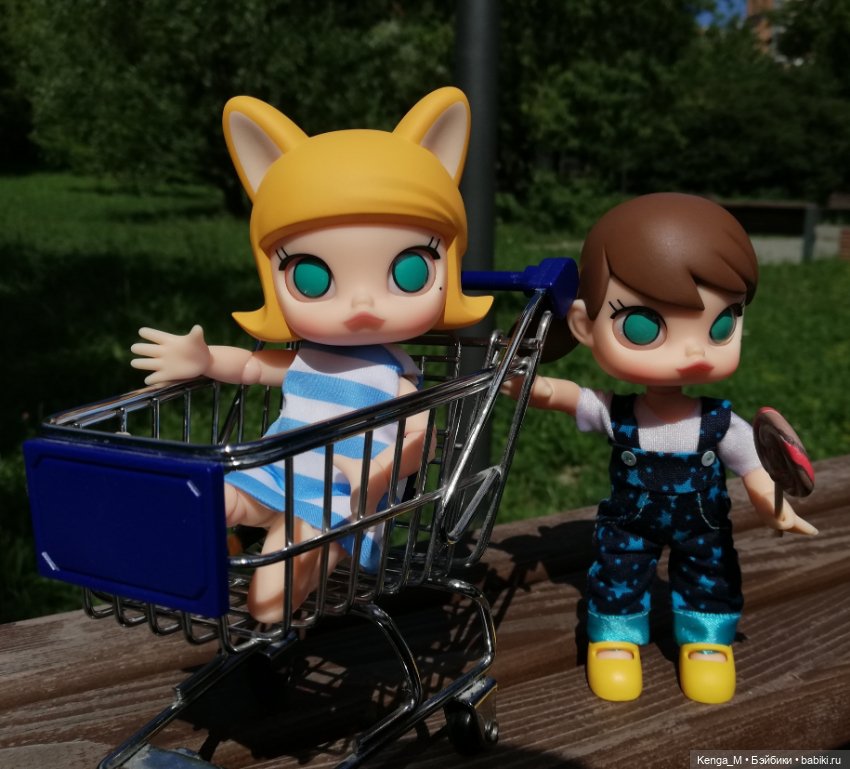 Молли на прогулке — Разные шарнирные куклы (не БЖД): редкие (фото 7)