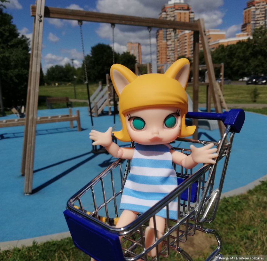 Молли на прогулке — Разные шарнирные куклы (не БЖД): редкие (фото 5)