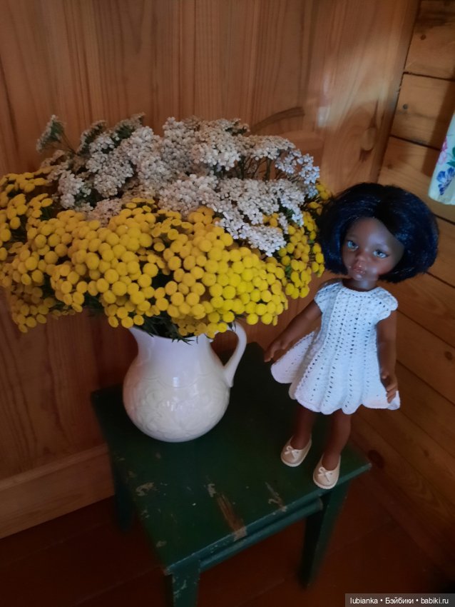 Просто белое платье и просто букет (фото 6)