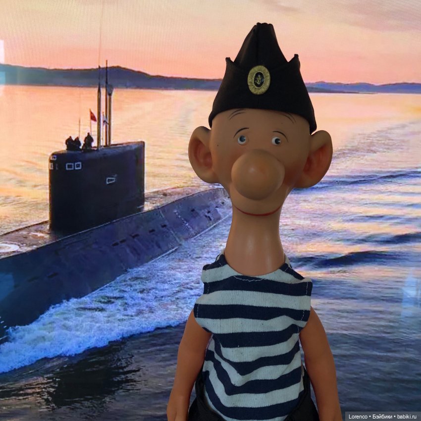 С Днём ВМФ — Винтажные куклы ГДР (Немки): Бигги (фото 2)