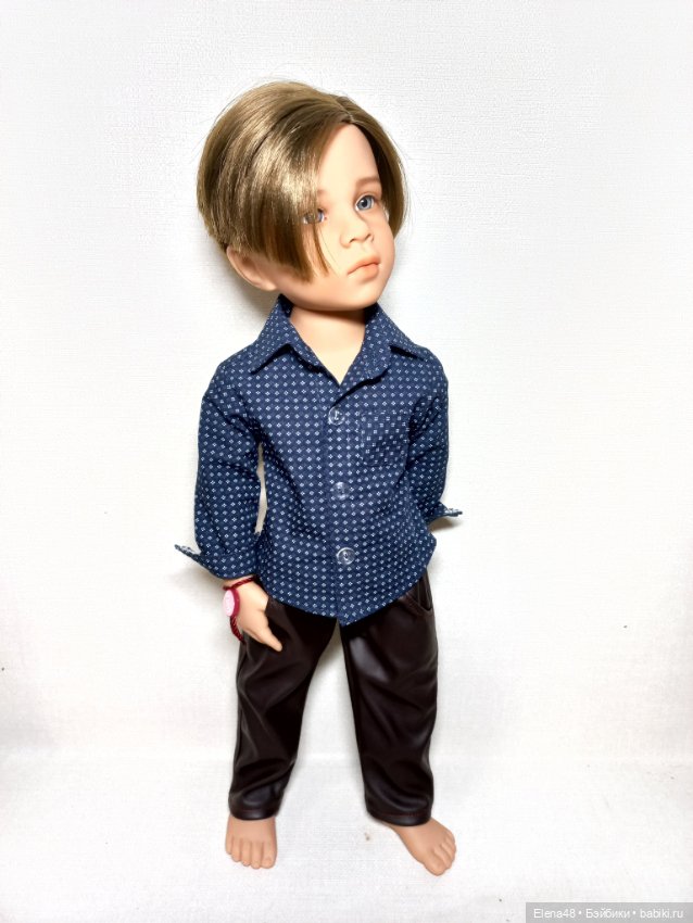 И снова красавчик 💘 — ООАК и кастом кукол Gotz (Готц): перерисовка