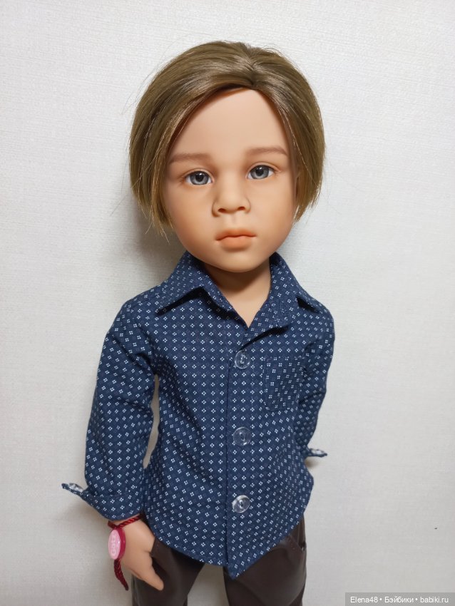 И снова красавчик 💘 — ООАК и кастом кукол Gotz (Готц): перерисовка (фото 9)