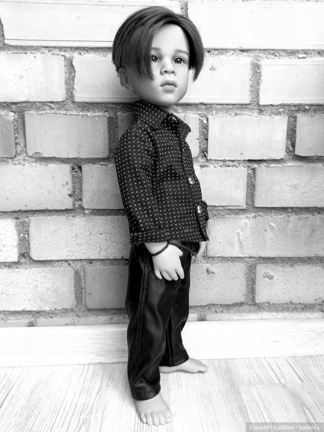 И снова красавчик 💘 — ООАК и кастом кукол Gotz (Готц): перерисовка