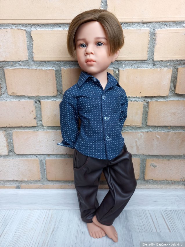 И снова красавчик 💘 — ООАК и кастом кукол Gotz (Готц): перерисовка (фото 6)