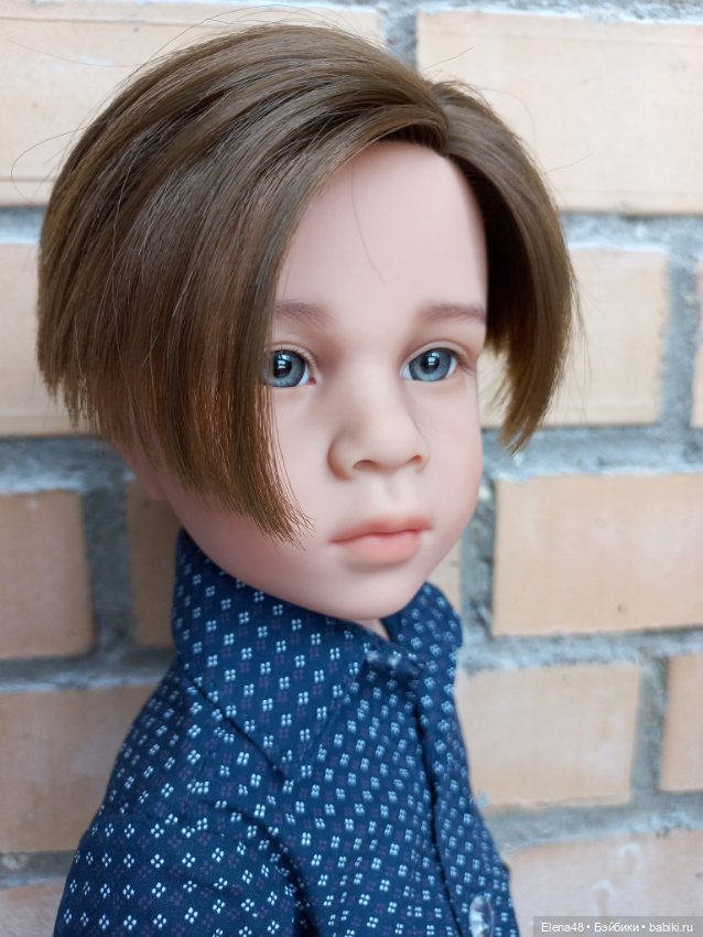 И снова красавчик 💘 — ООАК и кастом кукол Gotz (Готц): перерисовка (фото 3)