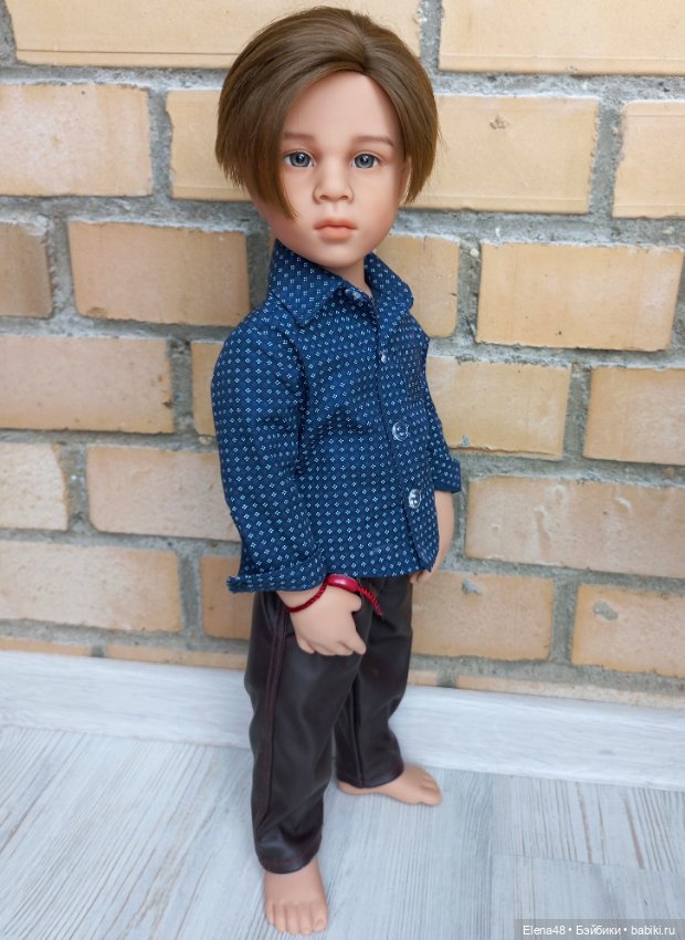 И снова красавчик 💘 — ООАК и кастом кукол Gotz (Готц): перерисовка (фото 4)