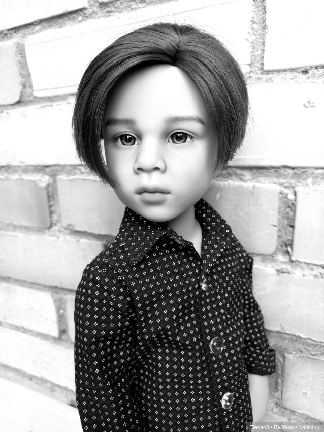 И снова красавчик 💘 — ООАК и кастом кукол Gotz (Готц): перерисовка (фото 2)